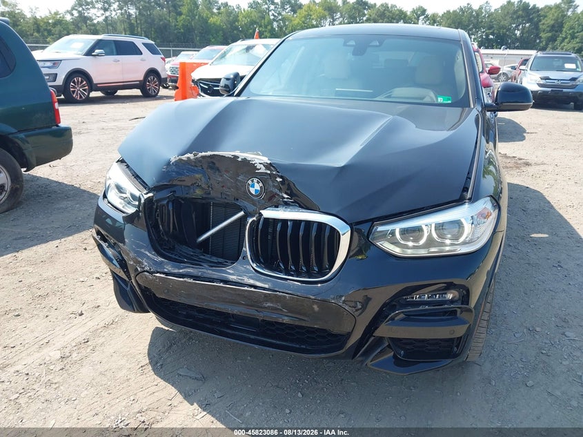 2020 BMW X4 VIN 5UX2V1C05L9D58515 IAAI salvage auction — FRONT END, Salvage (Virginia), sold $18,400 on 2026-08-21 (photo 6)