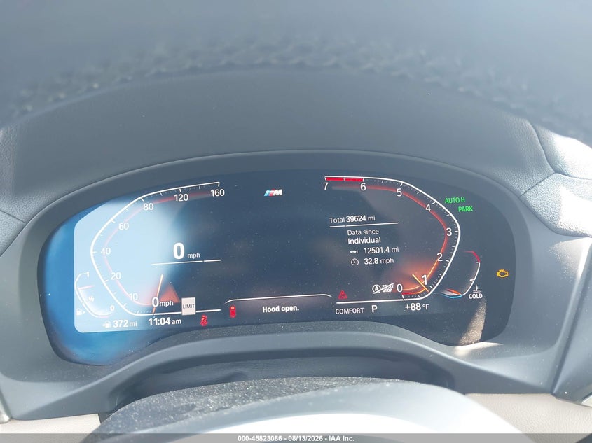 2020 BMW X4 VIN 5UX2V1C05L9D58515 IAAI salvage auction — FRONT END, Salvage (Virginia), sold $18,400 on 2026-08-21 (photo 7)