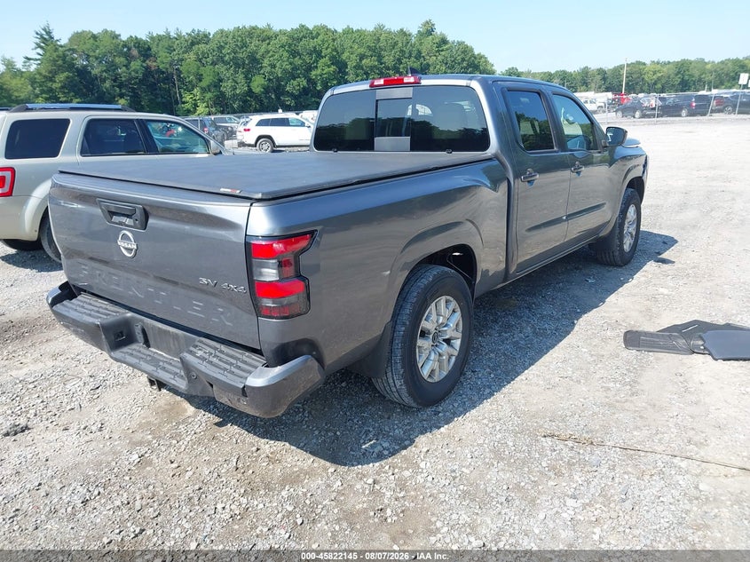2023 Nissan Navara (frontier) VIN 1N6ED1FK4PN607540 IAAI salvage auction — FRONT END, Salvage Title, sold $10,400 on 2026-08-21 (photo 4)