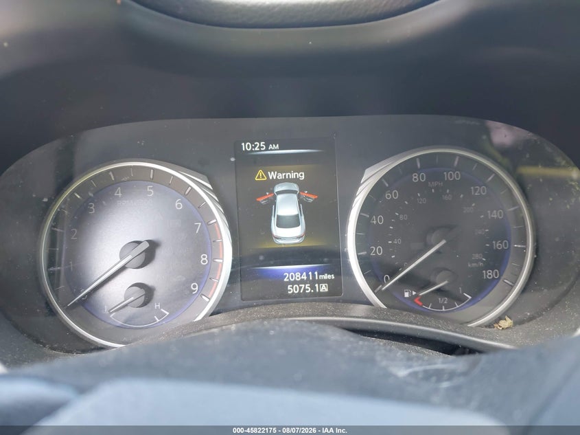 2017 Infiniti Q50 VIN JN1EV7AP1HM737887 IAAI salvage auction — FRONT END, Salvage Title, sold $1,000 on 2026-09-02 (photo 7)
