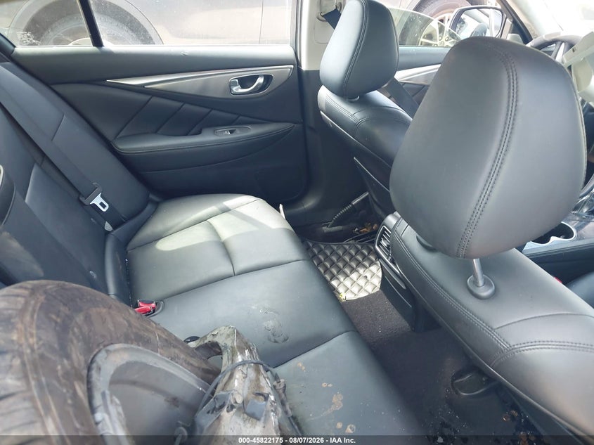 2017 Infiniti Q50 VIN JN1EV7AP1HM737887 IAAI salvage auction — FRONT END, Salvage Title, sold $1,000 on 2026-09-02 (photo 8)