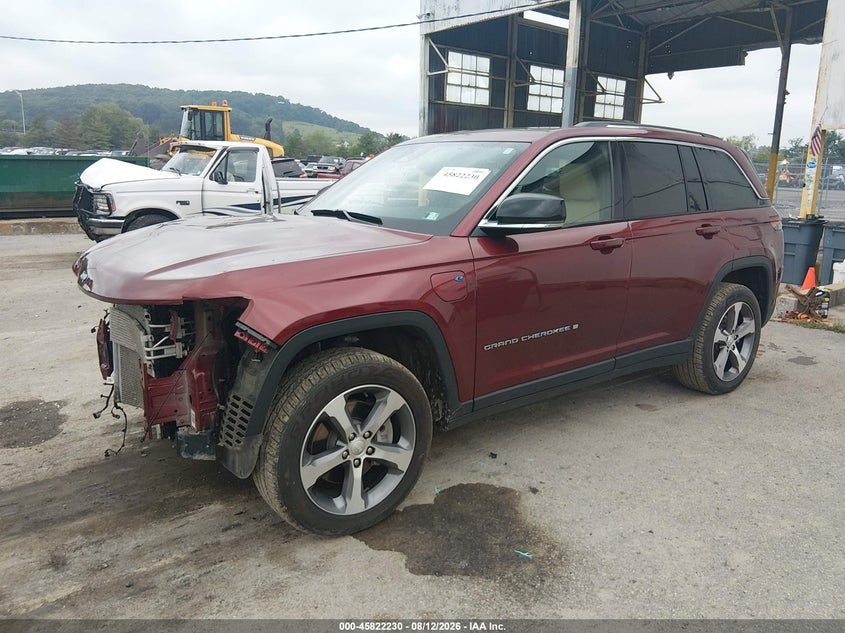 2023 Jeep Grand cherokee VIN 1C4RJYB65P8791173 IAAI salvage auction — FRONT END, Salvage Title, sold $12,250 on 2026-08-29 (photo 2)