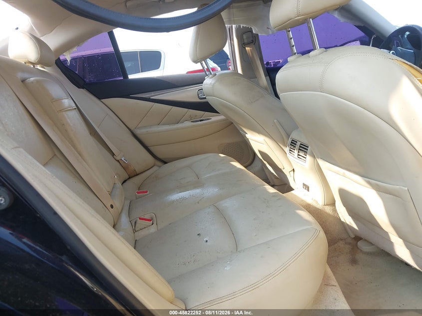 2020 Infiniti Q50 VIN JN1EV7AP9LM200984 IAAI salvage auction — FRONT & REAR, Salvage Title, sold $650 on 2026-09-05 (photo 8)