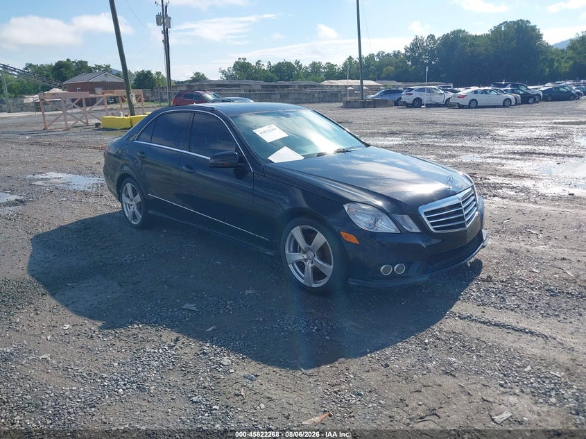 2010 Mercedes-benz E-class VIN WDDHF5GB4AA091961 IAAI salvage auction — NORMAL WEAR, Clear (North Carolina), sold $550 on 2026-08-14 (photo 1)