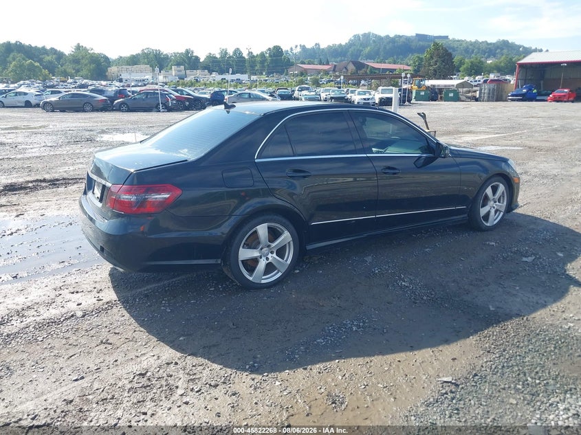 2010 Mercedes-benz E-class VIN WDDHF5GB4AA091961 IAAI salvage auction — NORMAL WEAR, Clear (North Carolina), sold $550 on 2026-08-14 (photo 4)