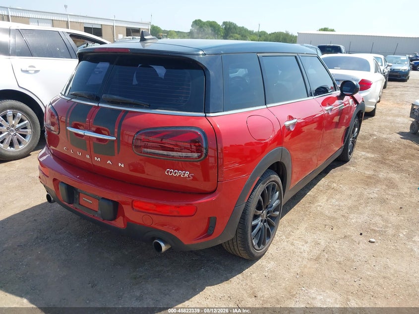 2017 Mini Clubman VIN WMWLN9C30H2E49848 IAAI salvage auction — FRONT END, Clear (Oklahoma), sold $1,350 on 2026-09-24 (photo 4)