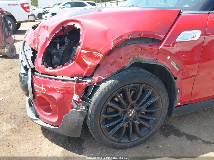 2017 Mini Clubman VIN WMWLN9C30H2E49848 IAAI salvage auction — FRONT END, Clear (Oklahoma), sold $1,350 on 2026-09-24 (photo 6)