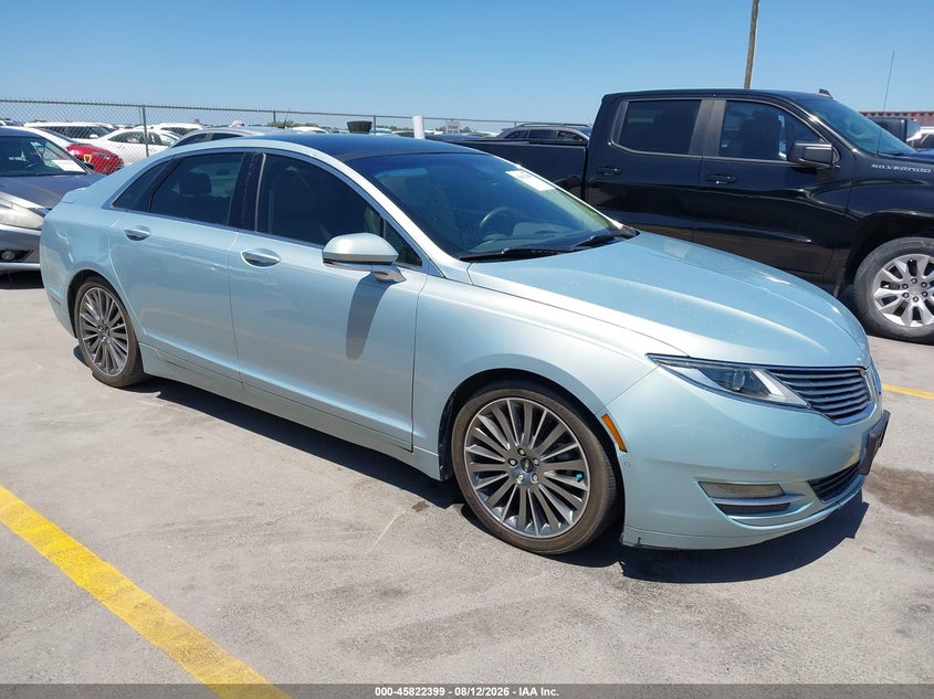 2014 Lincoln Mkz VIN 3LN6L2LU8ER807302 IAAI salvage auction — NORMAL WEAR, Clear (Texas), sold $475 on 2026-09-18 (photo 1)