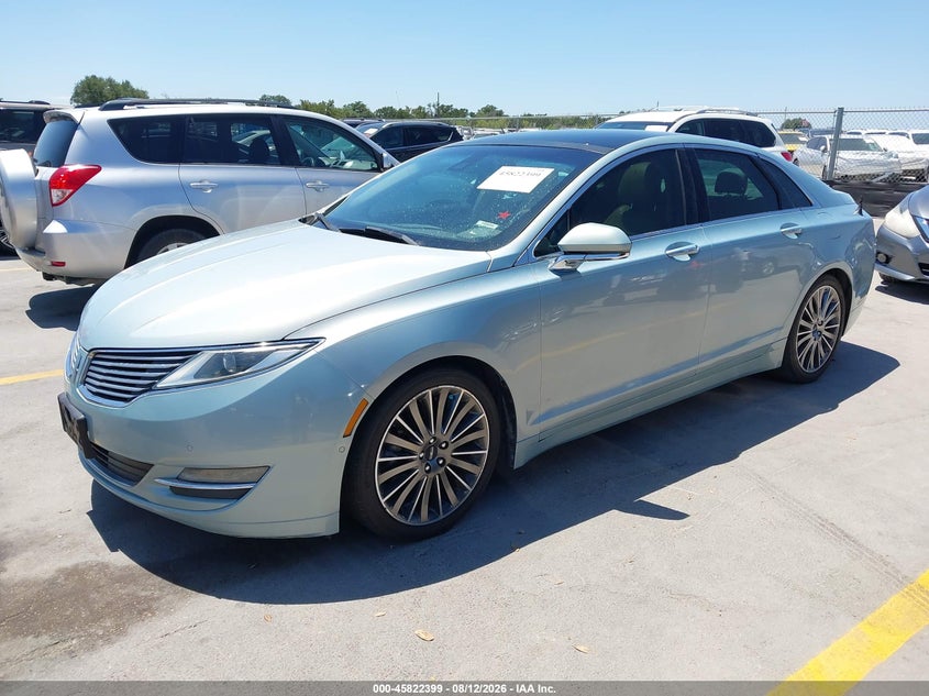 2014 Lincoln Mkz VIN 3LN6L2LU8ER807302 IAAI salvage auction — NORMAL WEAR, Clear (Texas), sold $475 on 2026-09-18 (photo 2)