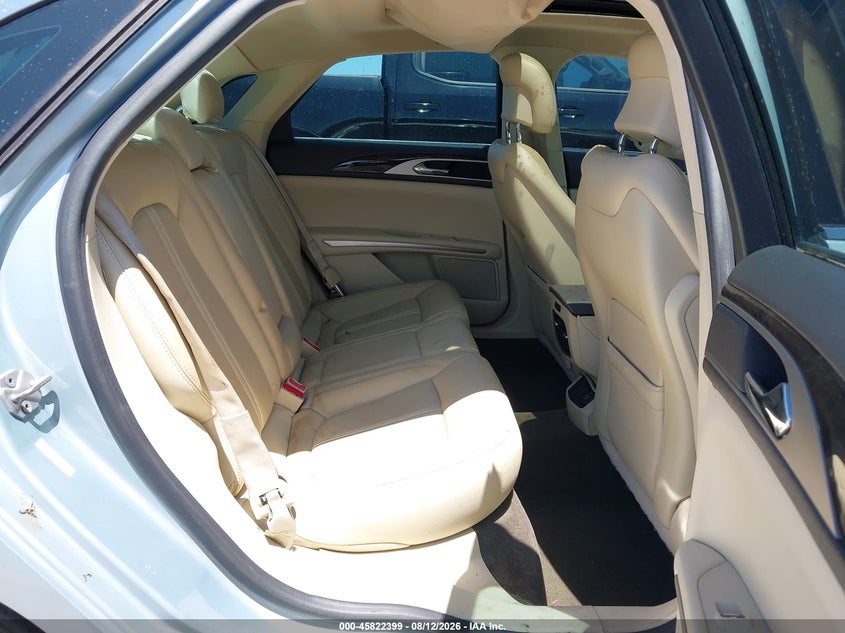 2014 Lincoln Mkz VIN 3LN6L2LU8ER807302 IAAI salvage auction — NORMAL WEAR, Clear (Texas), sold $475 on 2026-09-18 (photo 8)
