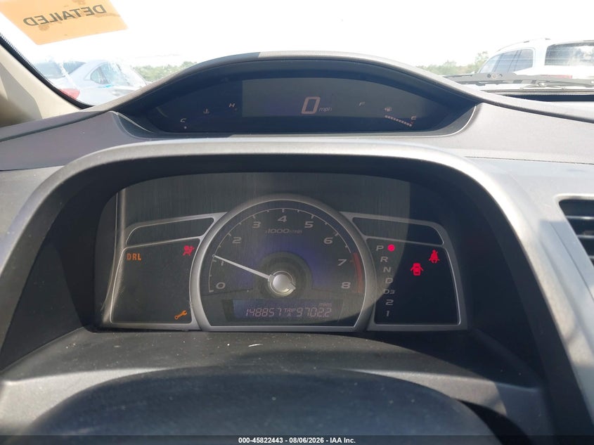 2010 Honda Civic VIN 2HGFA1F87AH534721 IAAI salvage auction — FRONT END, Salvage (Ohio), sold $475 on 2026-10-01 (photo 7)