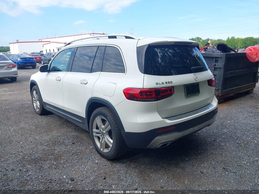 2020 Mercedes-benz Glb VIN W1N4M4HB4LW030048 IAAI salvage auction — NORMAL WEAR, Clear (Virginia), sold $8,100 on 2026-09-02 (photo 3)