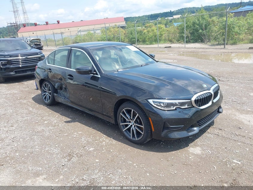 2020 BMW 3er VIN 3MW5R7J05L8B07863 — IAAI salvage auction photo