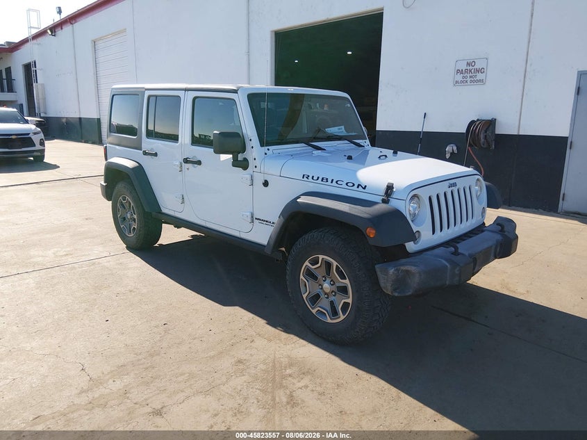 2017 Jeep Wrangler unlimited VIN 1C4BJWFG2HL509563 — IAAI salvage auction photo