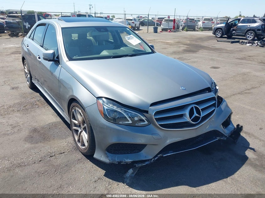 2014 Mercedes-benz E-klasse VIN WDDHF5KB7EB022270 IAAI salvage auction — FRONT END, Salvage Title, sold $1,850 on 2026-08-21 (photo 1)