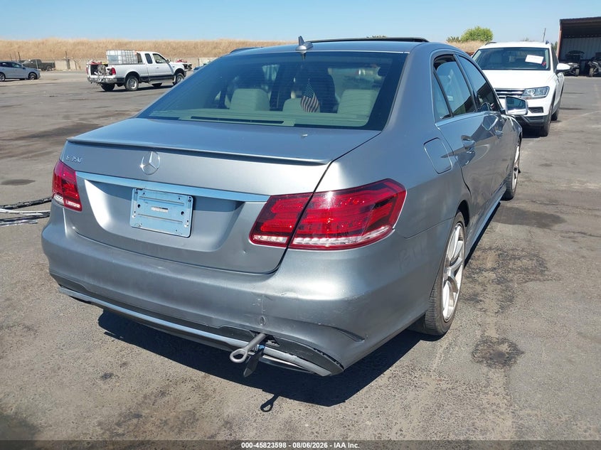 2014 Mercedes-benz E-klasse VIN WDDHF5KB7EB022270 IAAI salvage auction — FRONT END, Salvage Title, sold $1,850 on 2026-08-21 (photo 4)