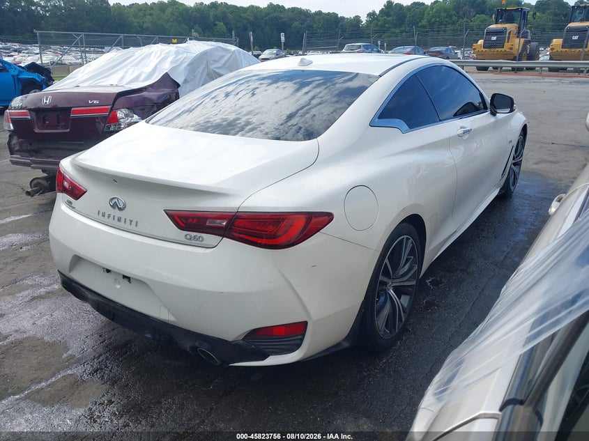 2017 Infiniti Q60 VIN JN1EV7EL3HM551078 IAAI salvage auction — NORMAL WEAR, Salvage Rebuilt (North Carolina), sold $5,775 on 2026-09-07 (photo 4)
