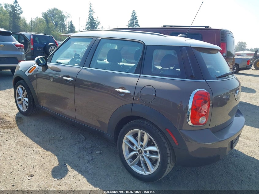2012 Mini Cooper VIN WMWZB3C56CWM06079 IAAI salvage auction — NORMAL WEAR, Clear (Washington), sold $425 on 2026-08-19 (photo 3)