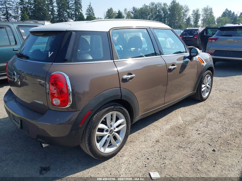 2012 Mini Cooper VIN WMWZB3C56CWM06079 IAAI salvage auction — NORMAL WEAR, Clear (Washington), sold $425 on 2026-08-19 (photo 4)