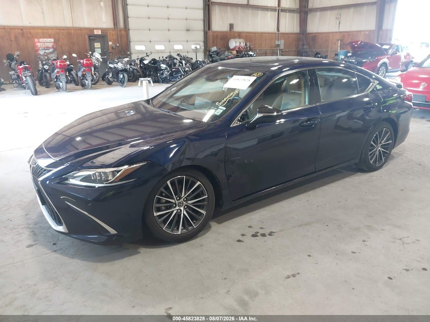 2024 Lexus ES VIN 58ADZ1B16RU162289 IAAI salvage auction — LEFT FRONT, Salvage Title, sold $23,850 on 2026-08-26 (photo 2)