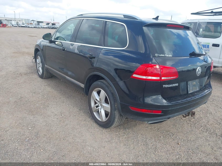 2012 Volkswagen Touareg VIN WVGEF9BP0CD011141 IAAI salvage auction — NORMAL WEAR, Original (Texas), sold $25 on 2026-08-13 (photo 3)