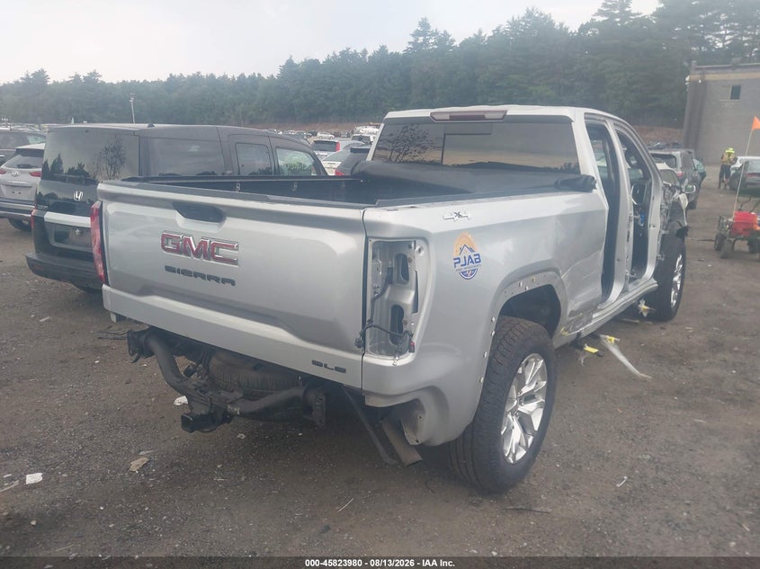 2019 Gmc SIERRA VIN 1GTR9BED9KZ408144 IAAI salvage auction — RIGHT SIDE, Salvage (Massachusetts), sold $25 on 2026-08-31 (photo 4)