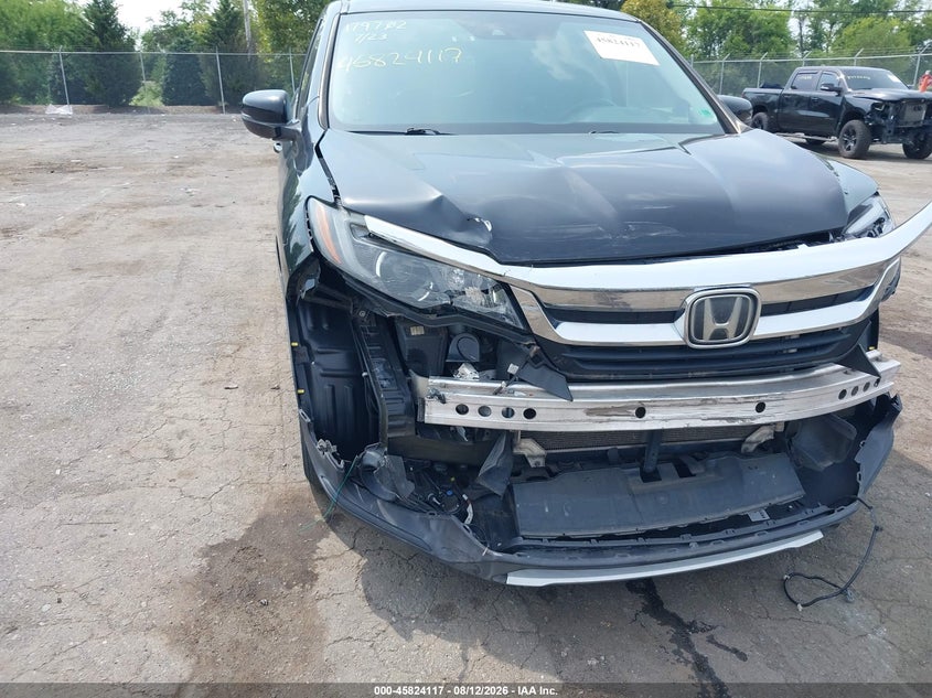 2019 Honda Pilot VIN 5FNYF6H57KB060835 IAAI salvage auction — FRONT END, Salvage Title, sold $7,150 on 2026-09-01 (photo 6)