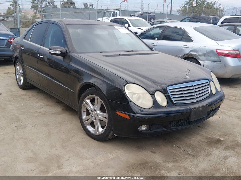 2005 Mercedes-benz E-class VIN WDBUF70J45A675268 IAAI salvage auction — REAR END, Salvage (California), sold $425 on 2026-08-19 (photo 1)