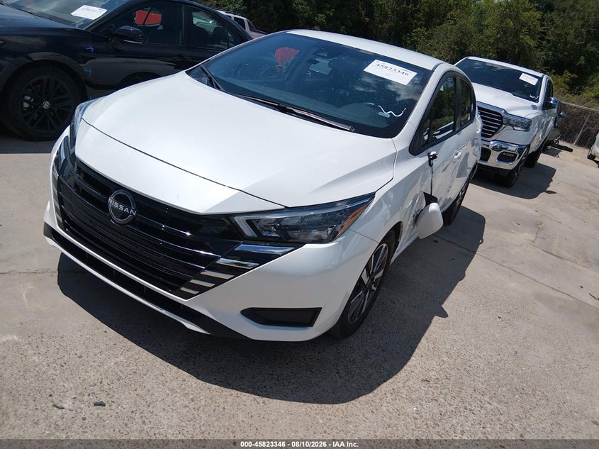 2025 Nissan Versa VIN 3N1CN8EV1SL838080 IAAI salvage auction — LEFT SIDE, Enterprise Vehicles Clear Only (Florida), sold $11,950 on 2026-08-17 (photo 2)