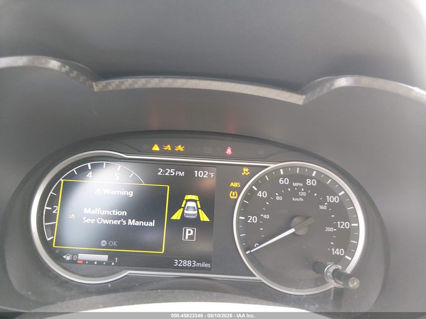 2025 Nissan Versa VIN 3N1CN8EV1SL838080 IAAI salvage auction — LEFT SIDE, Enterprise Vehicles Clear Only (Florida), sold $11,950 on 2026-08-17 (photo 7)