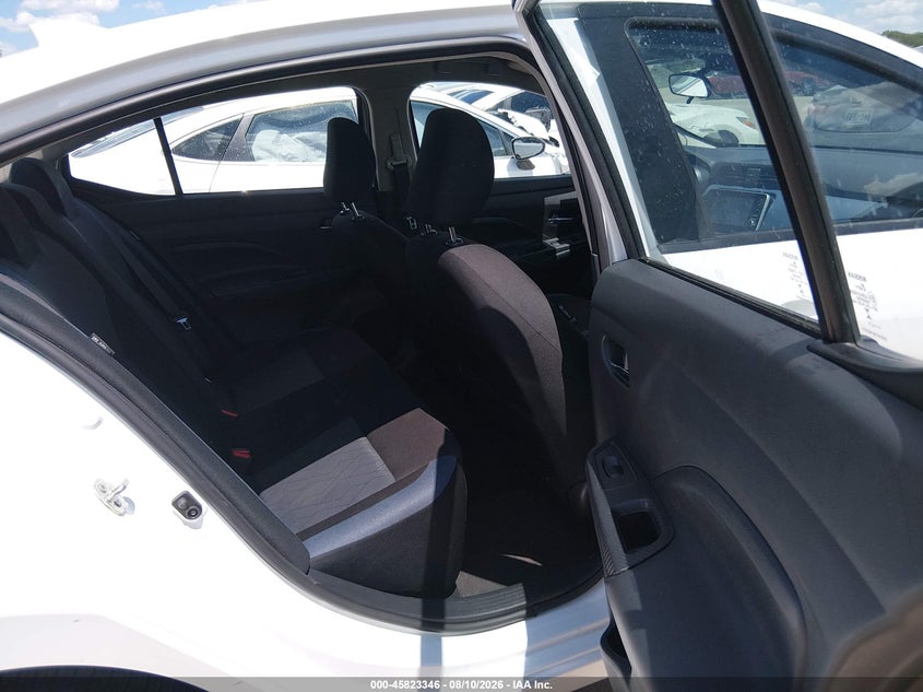 2025 Nissan Versa VIN 3N1CN8EV1SL838080 IAAI salvage auction — LEFT SIDE, Enterprise Vehicles Clear Only (Florida), sold $11,950 on 2026-08-17 (photo 8)