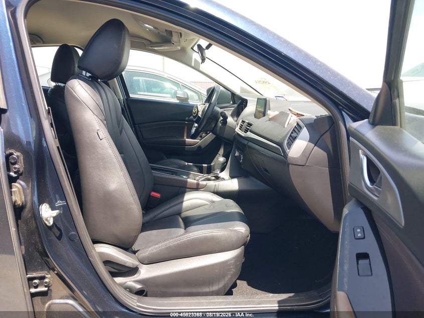 2018 Mazda 3 VIN 3MZBN1L31JM183460 IAAI salvage auction — RIGHT FRONT, Salvage (Texas), sold $2,150 on 2026-08-29 (photo 5)