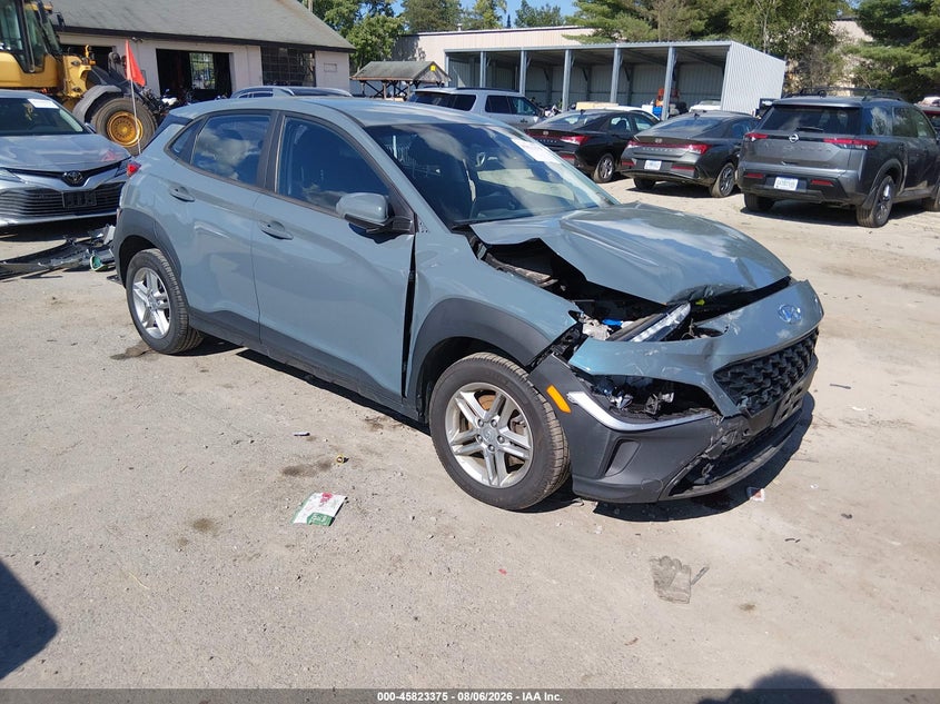2023 Hyundai Kona VIN KM8K2CAB8PU952330 IAAI salvage auction — ALL OVER, Salvage (New Hampshire), sold $1,600 on 2026-10-23 (photo 1)