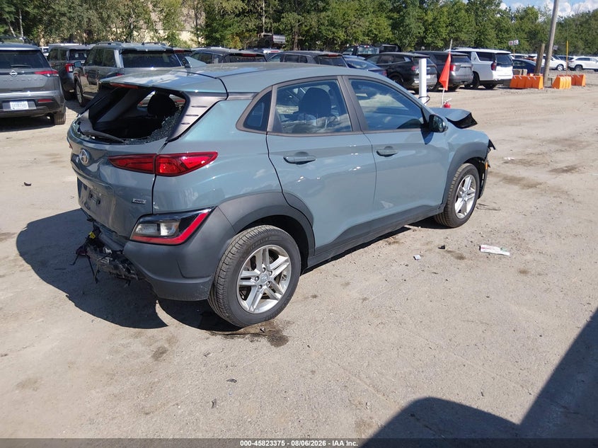 2023 Hyundai Kona VIN KM8K2CAB8PU952330 IAAI salvage auction — ALL OVER, Salvage (New Hampshire), sold $1,600 on 2026-10-23 (photo 4)