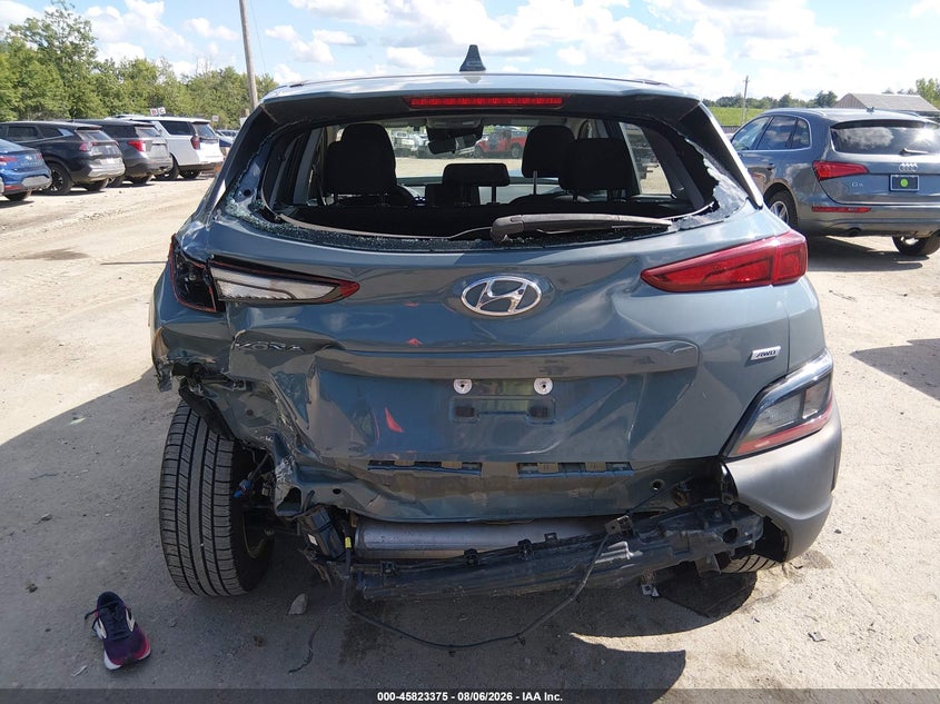 2023 Hyundai Kona VIN KM8K2CAB8PU952330 IAAI salvage auction — ALL OVER, Salvage (New Hampshire), sold $1,600 on 2026-10-23 (photo 6)