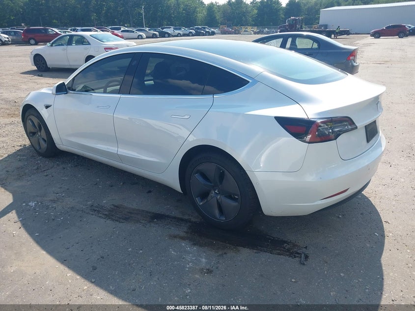 2020 Tesla Model 3 VIN 5YJ3E1EA9LF644835 IAAI salvage auction — RIGHT FRONT, Salvage Title, sold $0 on 2026-10-04 (photo 3)