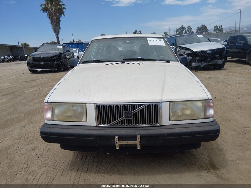 1995 Volvo 940 VIN YV1JW8313S1134935 IAAI salvage auction — NORMAL WEAR, Clear - Dealer Only (California), sold $225 on 2026-08-12 (photo 6)
