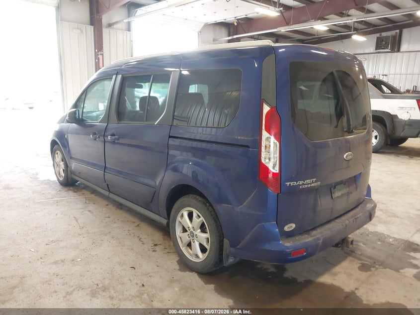 2016 Ford Transit connect VIN NM0GE9F75G1231678 IAAI salvage auction — RIGHT FRONT, Clear (New York), sold $7,900 on 2026-09-15 (photo 3)