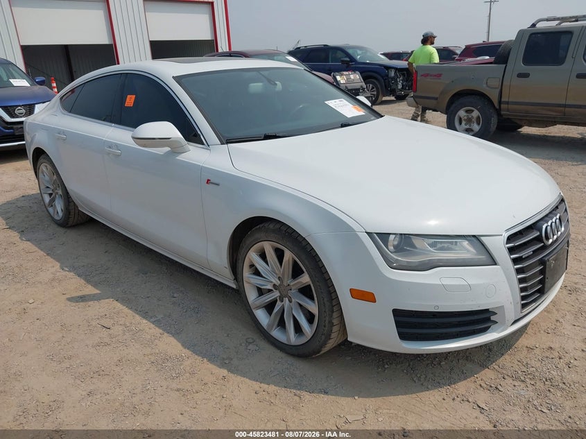 2013 Audi A7 VIN WAUYGAFC2DN062091 IAAI salvage auction — BIOHAZARD/CHEMICAL, Salvage Title, sold $1,250 on 2026-09-07 (photo 1)