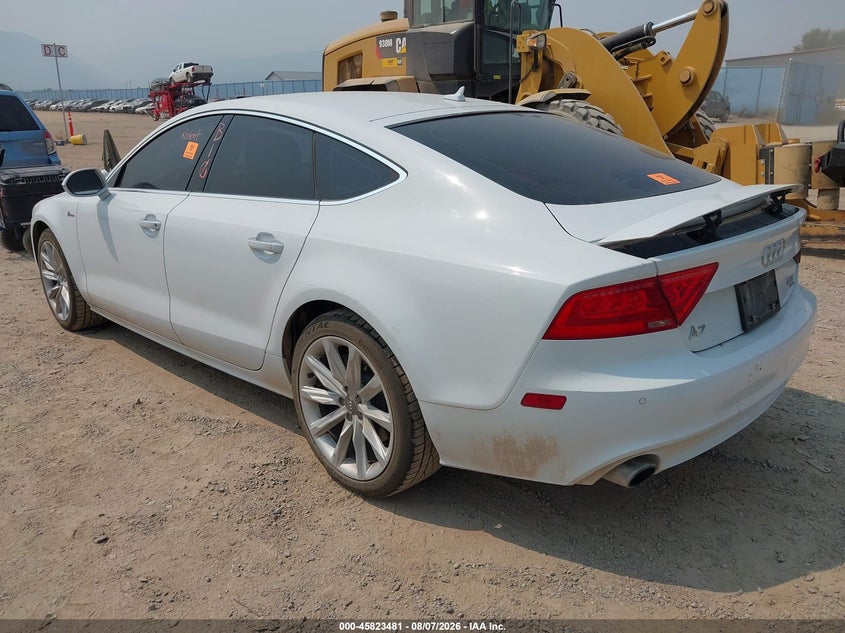 2013 Audi A7 VIN WAUYGAFC2DN062091 IAAI salvage auction — BIOHAZARD/CHEMICAL, Salvage Title, sold $1,250 on 2026-09-07 (photo 3)