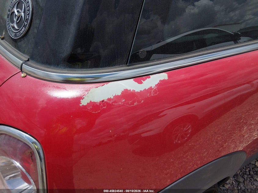2013 Mini Hard top VIN WMWSV3C56DT392499 IAAI salvage auction — NORMAL WEAR, Original (Texas), sold $750 on 2026-08-18 (photo 6)