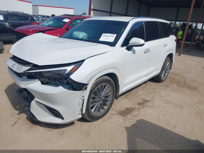 2024 Lexus Tx VIN 5TDAAAA63RS005682 IAAI salvage auction — FRONT END, Salvage Title, sold $14,975 on 2026-09-09 (photo 2)