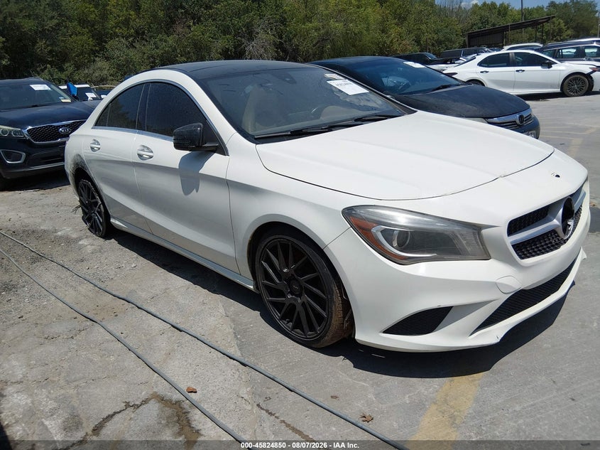 2015 Mercedes-benz Cla-klasse VIN WDDSJ4EB3FN171107 IAAI salvage auction — FRONT END, Clear (New Mexico), sold $850 on 2026-08-17 (photo 1)