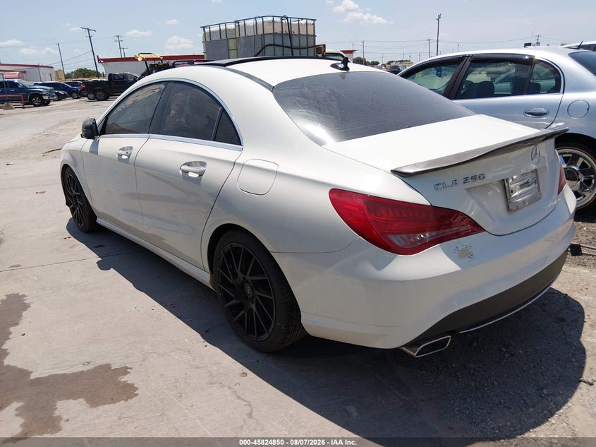 2015 Mercedes-benz Cla-klasse VIN WDDSJ4EB3FN171107 IAAI salvage auction — FRONT END, Clear (New Mexico), sold $850 on 2026-08-17 (photo 3)