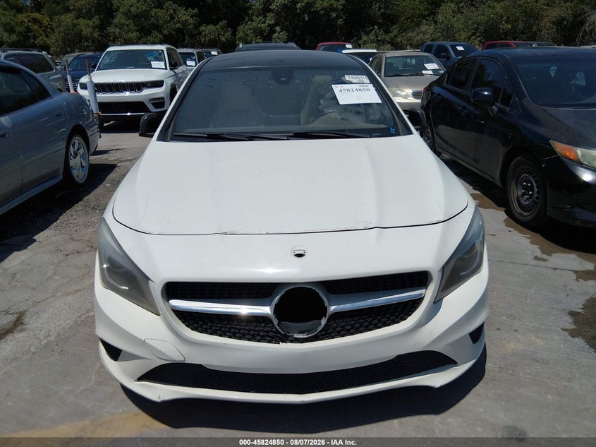 2015 Mercedes-benz Cla-klasse VIN WDDSJ4EB3FN171107 IAAI salvage auction — FRONT END, Clear (New Mexico), sold $850 on 2026-08-17 (photo 6)