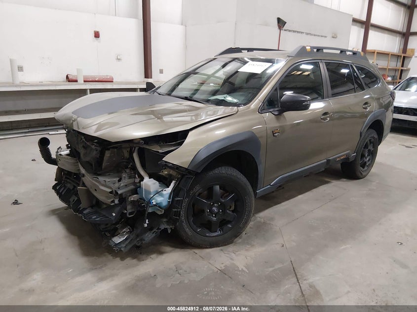 2022 Subaru Outback VIN 4S4BTGUD7N3205497 IAAI salvage auction — FRONT END, Salvage Title, sold $8,725 on 2026-08-21 (photo 2)