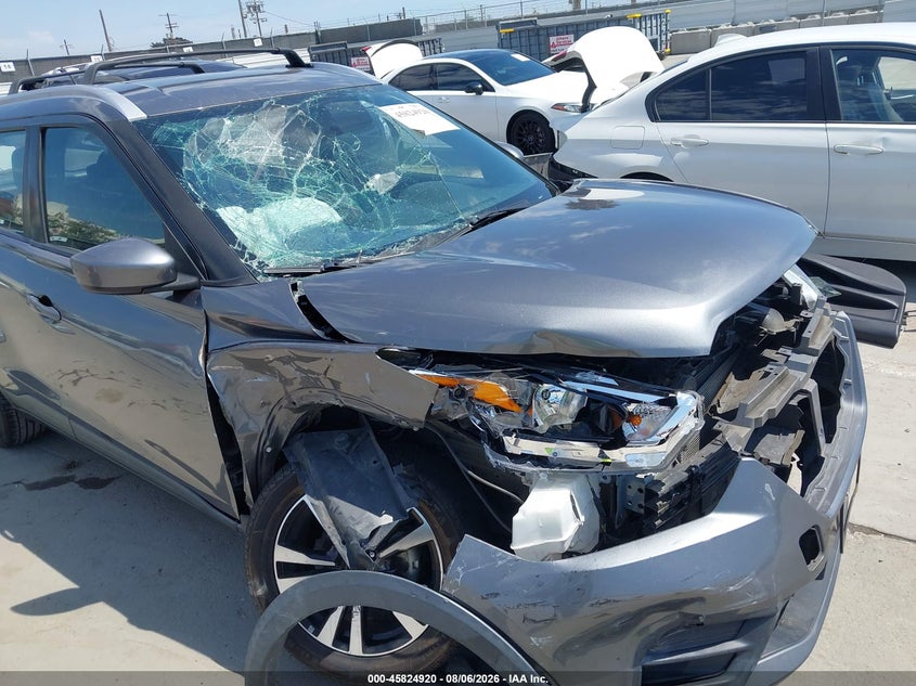 2019 Nissan Kicks VIN 3N1CP5CU6KL518319 IAAI salvage auction — FRONT END, Salvage Title, sold $1,600 on 2026-08-21 (photo 6)