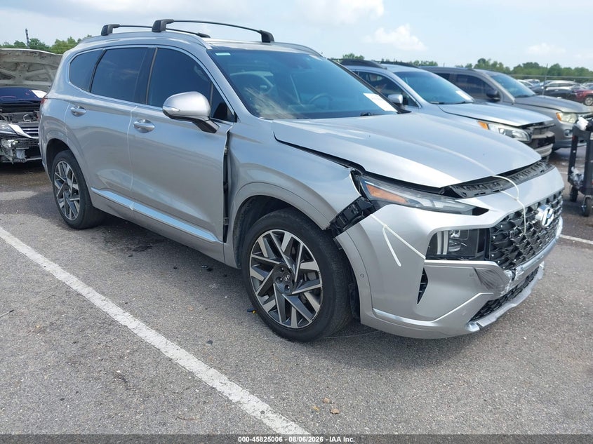 2022 Hyundai Santa fe VIN 5NMS54AL2NH453733 — IAAI salvage auction photo