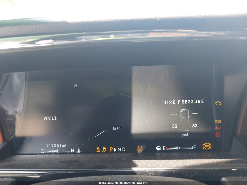 2019 Lincoln Navigator VIN 5LMJJ2LTXKEL02428 IAAI salvage auction — FRONT END, Salvage Title, sold $9,600 on 2026-09-30 (photo 7)