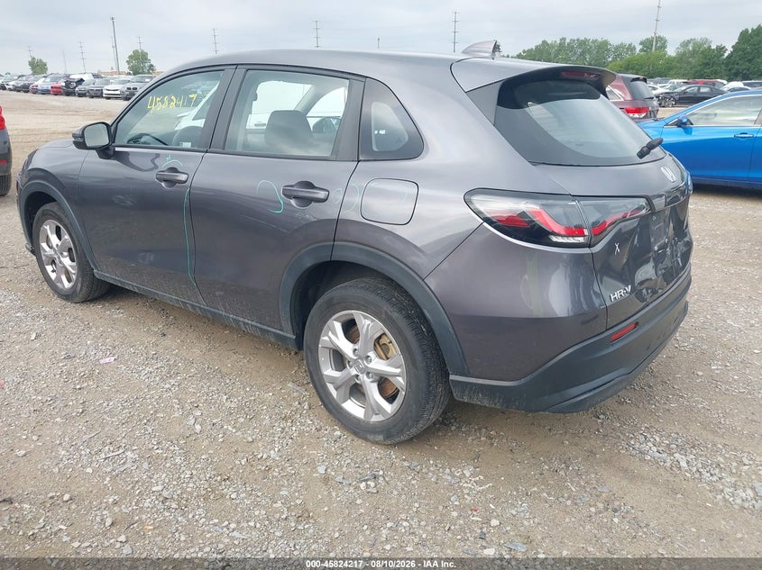 2023 Honda Hr-v VIN 3CZRZ2H33PM728811 IAAI salvage auction — FRONT & REAR, Salvage (Ohio), sold $7,500 on 2026-08-21 (photo 3)